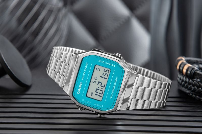 zegarek męski casio vintage a168wem-2ef + box zdjęcie 6