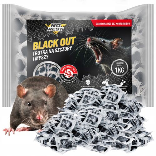 NAJSILNIEJSZA TRUTKA NA SZCZURY MYSZY GRYZONIE CZARNA PASTA NO PEST na Arena.pl