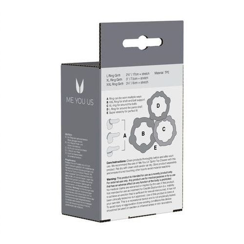 me you us easy squeeze cock ring set black na Arena.pl