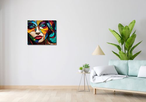 Obraz 60x50cm Spójrz Mi W Oczy na Arena.pl