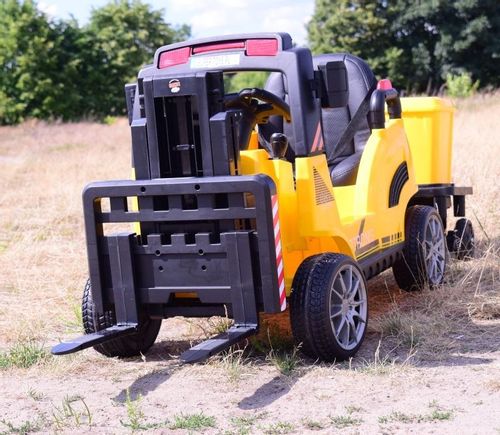 WÓZEK WIDŁOWY Z PRZYCZEPĄ, PILOTEM/ WH101 na Arena.pl