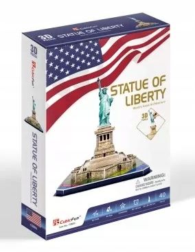 puzzle 3d statua wolności 40 el. 0800 na Arena.pl