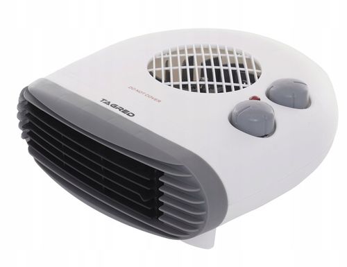 Grzejnik elektryczny Cicha Farelka Mocny Termowentylator 2000W Termostat na Arena.pl