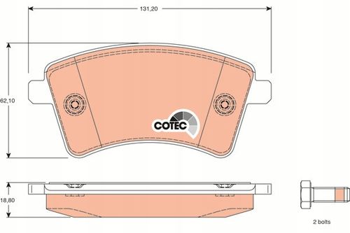 Klocki hamulcowe TRW GDB1785 na Arena.pl