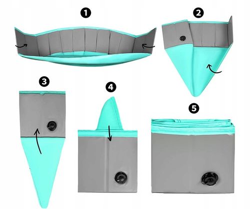 BASEN KOJEC DLA PSA ZWIERZĄT DZIECI XXL SKŁADANY 100cm na Arena.pl