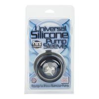 universal silicone pump sleeve grey
