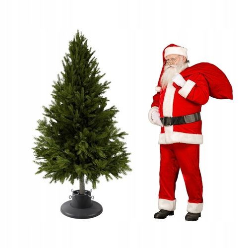 Stojak choinkowy SZARY na drzewko z pojemnikiem 2,1m STABILNY solidny loft na Arena.pl