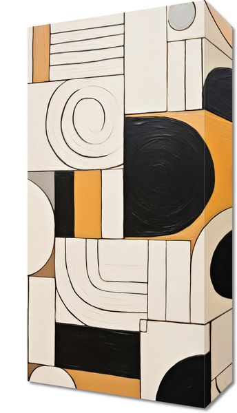 Obraz 20x40cm Kolaż Kontrastów zdjęcie 1