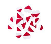 NAKLEJKI Z PIANKI SERCA-POLSKA FLAGA 20SZT DP CRAFT