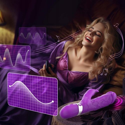 damski wibrator łechtaczk posuwisty z 7 różnymi funkcjami wibracji APP na Arena.pl