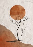 Plakat 42x59,4cm Surowość Pustyni