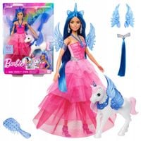 BARBIE SZCZYPTA MAGII LALKA SAPPHIRE SKRZYDLATY JEDNOROŻEC 65. ROCZNICA