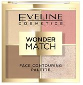 eveline wonder match paleta do konturowania twarzy 4w1 02 10g