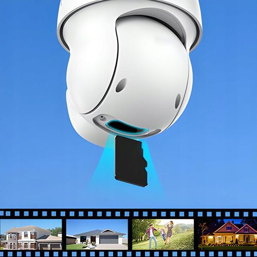 KAMERA ZEWNĘTRZNA OBROTOWA WIFI IP ZOOM MONITORING na Arena.pl