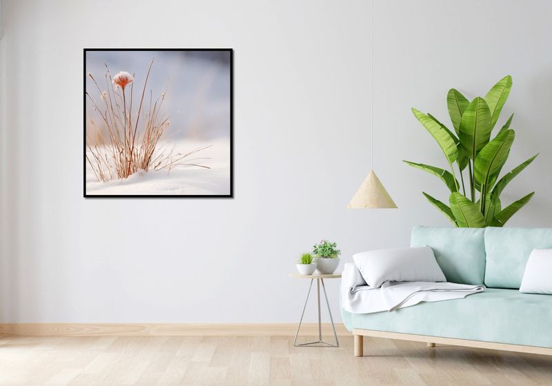 Plakat 90x90cm Zima w Detalach zdjęcie 4