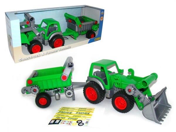 Wader 37756 Traktor ladowarka z naczepa zdjęcie 2