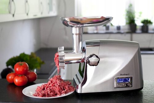 Maszynka do mięsa BERLINGER 2200W metalowa obudowa z regulacją obrotów na Arena.pl