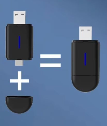 AI&JL BEZPRZEWODOWY ADAPTER SAMOCHODOWY USB DO ANDROID AUTO APPLE zdjęcie 6