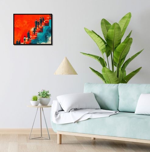 Plakat 50x40cm Metafory Sukcesu na Arena.pl