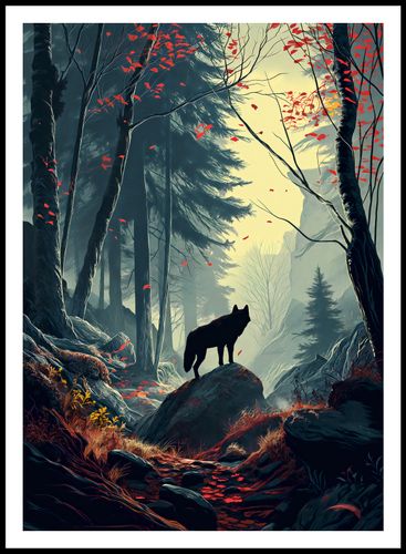 Plakat 64x90cm Leśne Echa na Arena.pl