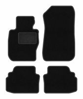 Dywaniki samochodowe welurowe do: BMW 3 E92 xDrive 2004-2011 coupe czarne