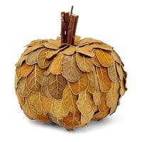 SZTUCZNA DYNIA OZDOBNA DEKORACJA JESIENNA DUŻA DYNIA DO KOMPOZYCJI 14 cm