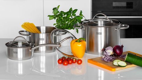 ZESTAW GARNKÓW 6 ELEMENTÓW TEESA COOK EXPERT MASTER na Arena.pl