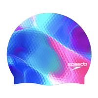 SPEEDO CZEPEK SLOGAN PRT CAP AU/AF/AM LIGHT PURPLE/PURPLE 8-08385003