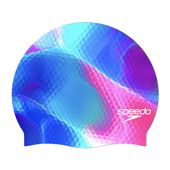 SPEEDO CZEPEK SLOGAN PRT CAP AU/AF/AM LIGHT PURPLE/PURPLE 8-08385003