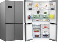 Lodówka Beko GN1416240JXN No Frost 182cm 37 dB Stalowy Szary