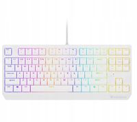 Klawiatura przewodowa GENESIS Thor 230 TKL Outemu Red Biały
