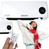 KURTYNA POWIETRZNA MOCNY GRZEJNIK ELEKTRYCZNY ENERGOOSZCZĘDNY PILOT 2000W