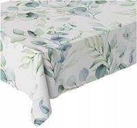 OBRUS PLAMOODPORNY NA STÓŁ 140X220 CM GŁADKI MATOWY GRUBY DEKORACYJNY 073