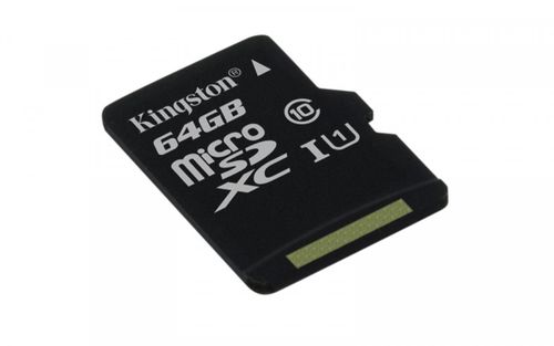 Kingston microSD  64GB Canvas Select 80/10MB/s na Arena.pl