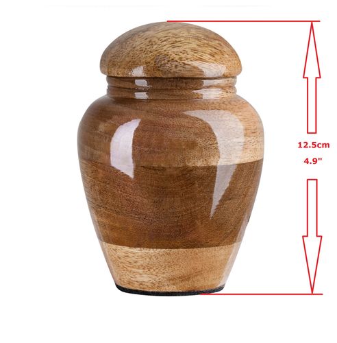 Drewniany relikwiarz na prochy na Arena.pl