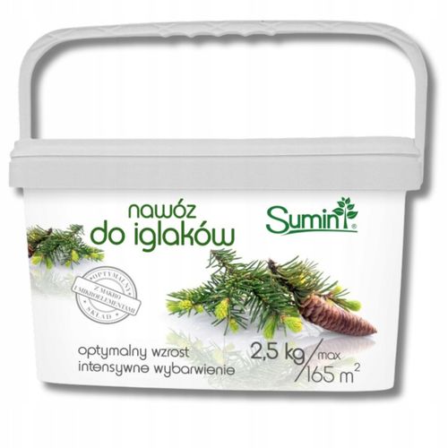 Nawóz Do Iglaków Optymalny Wzrost Intensywne Wybarwienie Sumin 2,5 kg na Arena.pl