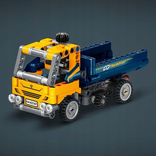 LEGO TECHNIC ZESTAW KLOCKI 2W1 WYWROTKA KOPARKA 42147 PREZENT DLA DZIECI na Arena.pl