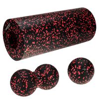 AQUA-SPORT POWERSTRECH EPP ROLLER ZESTAW BLACK-RED