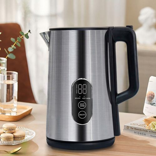 CZAJNIK ELEKTRYCZNY BEZPRZEWODOWY DOTYKOWY 1800W REGULACJA TEMPERATURY 1,8L na Arena.pl