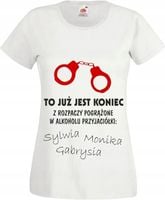 KOSZULKI WIECZÓR panieński kawalerski PREZENT