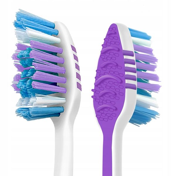 COLGATE ZIGZAG SZCZOTECZKA DO ZĘBÓW MEDIUM 1 SZT zdjęcie 4