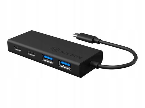 Hub USB ICY BOX USB-C - USB-C, USB, PD 60W na Arena.pl