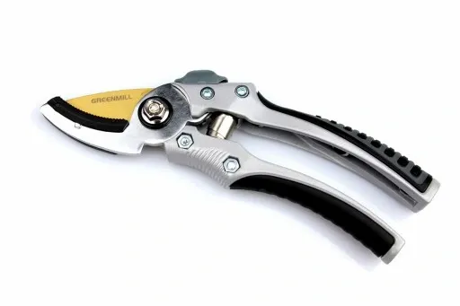 Sekator kowadełkowy do gałęzi tytanowe ostrze stal tytan Greenmill UP0062T zdjęcie 4