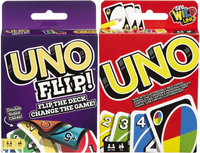 Zestaw gier karcianych UNO + UNO Flip! Karty do gry dla całej rodziny