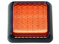 mocna Lampa 36 LED czerwona 2 włókna stop+pozycja 12v 24v