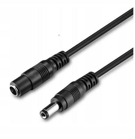 Przedłużacz zasilania kamery 10M 12V 5.5mm na Arena.pl