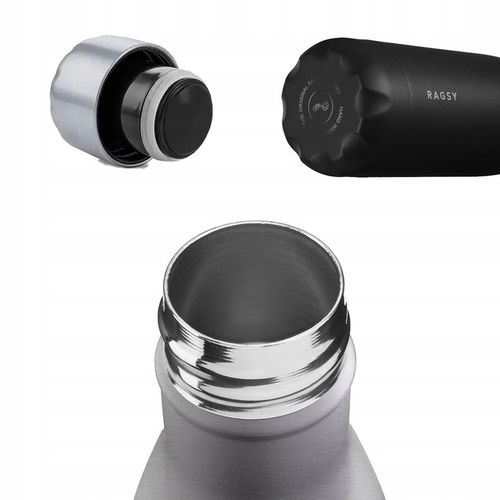 Butelka Termiczna Original 750 ml BPA FREE 12/24H - Grey / Szara na Arena.pl