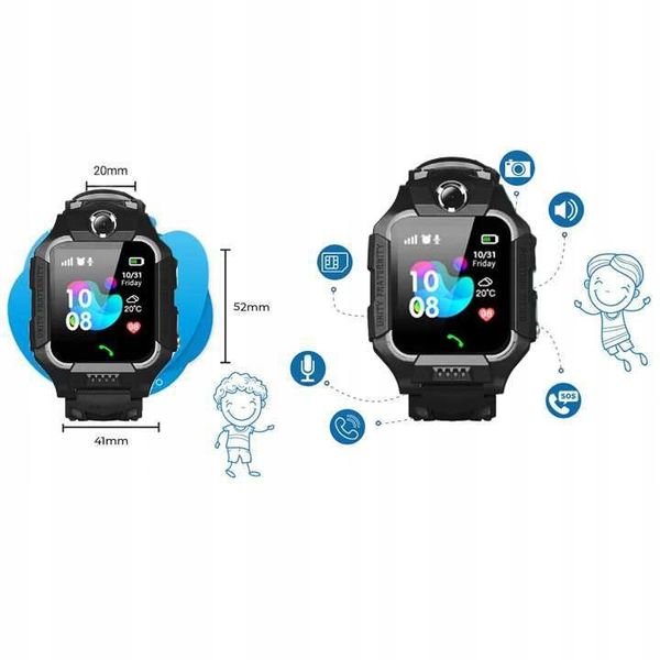 SMARTWATCH dla dziecka SIM PL LOKALIZATOR LBS zdjęcie 3