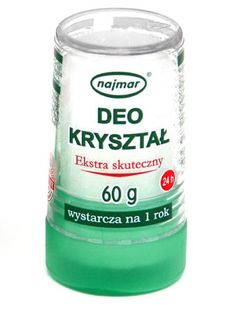 DEO KRYSZTAŁ AŁUNU naturalny dezodorant 60g