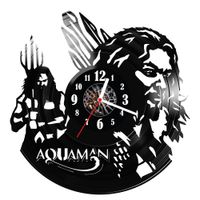Zegar ścienny z płyty winylowej Aquaman 1586.14